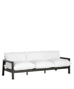Monterey Alum Sofa 3-Seat