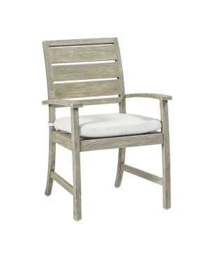 Charleston Teak Arm Chair (Oyster Teak)
