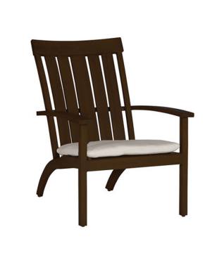 Club Aluminum Adirondack Chair (Mahogany)